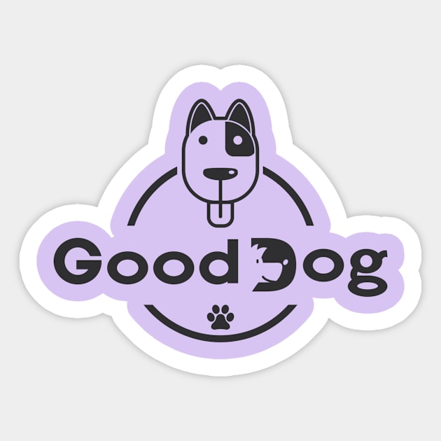 The world of dogs Sticker by NikolaJanjic